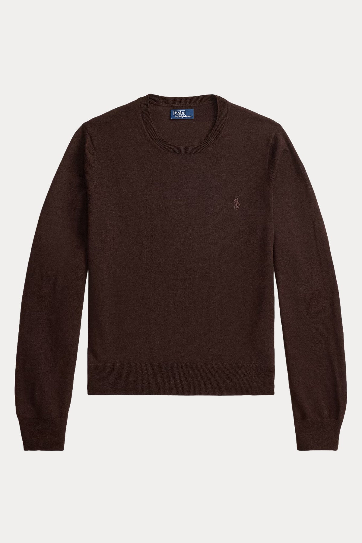 Polo Ralph Lauren Slim Fit Yuvarlak Yaka İnce Örgü Yün Triko