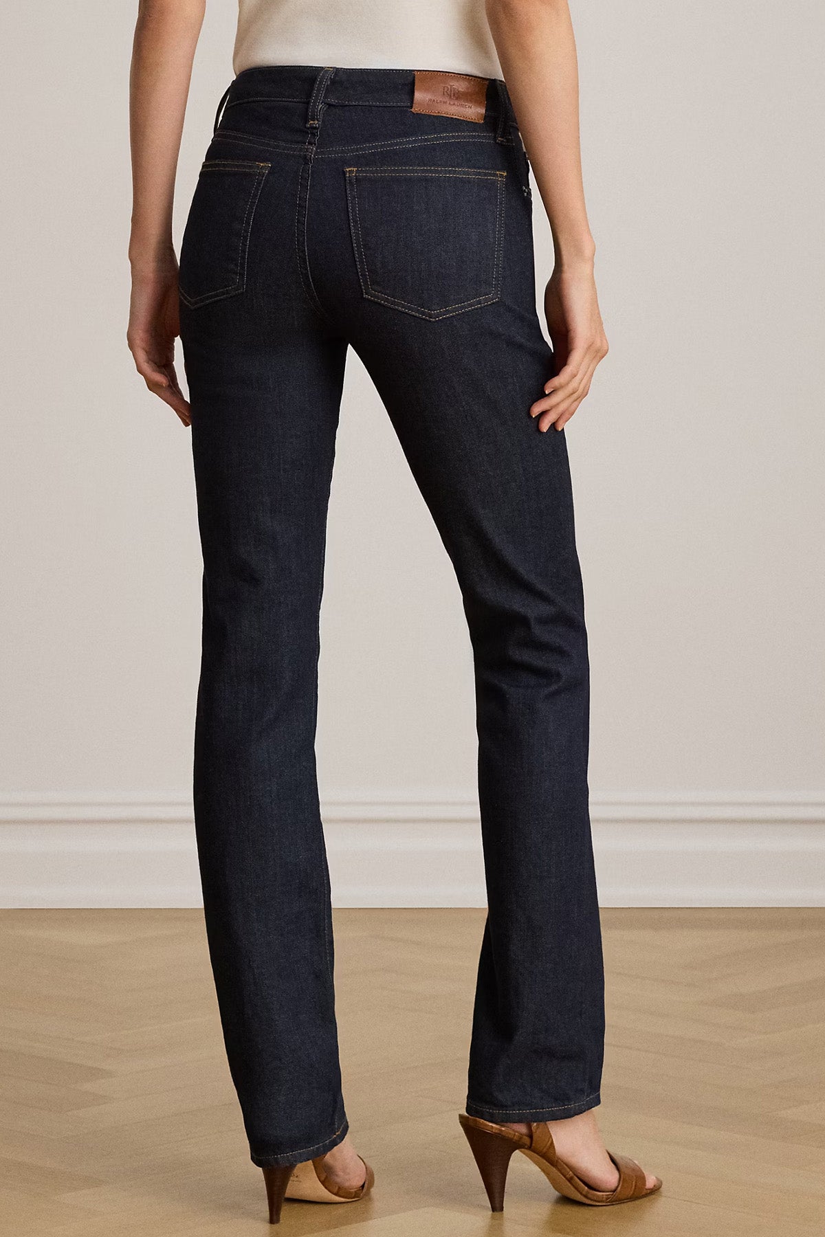Polo Ralph Lauren Slim Straight Fit Yıkamalı Jeans