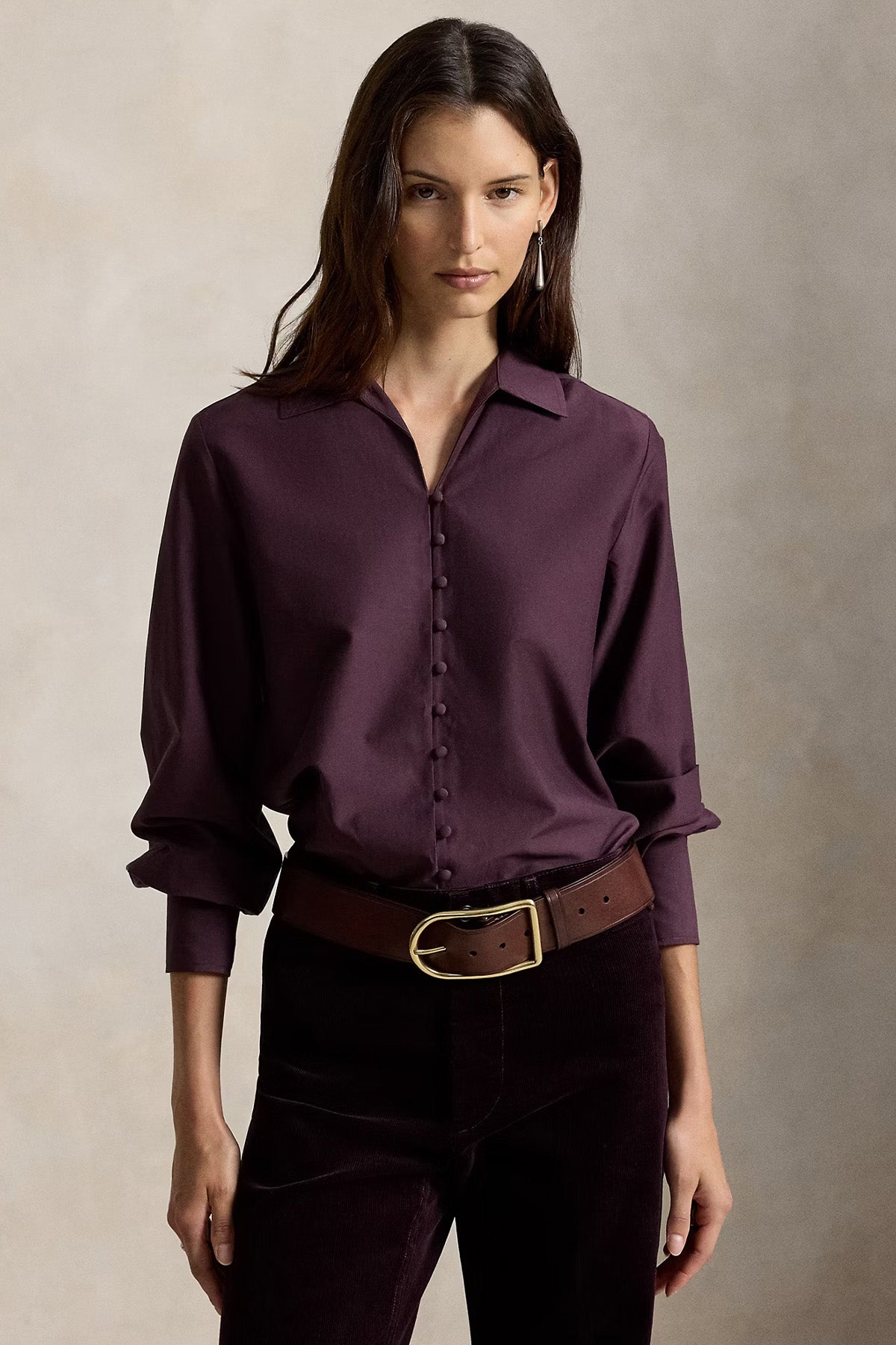 Polo Ralph Lauren Straight Fit İpek Gömlek