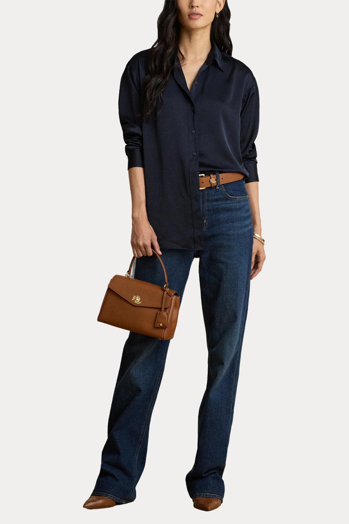 Polo Ralph Lauren Relaxed Fit Saten Gömlek