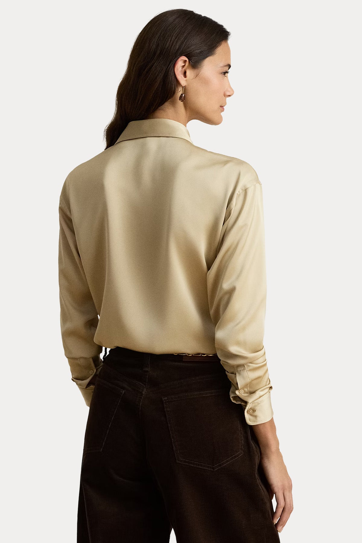 Polo Ralph Lauren Relaxed Fit Saten Gömlek