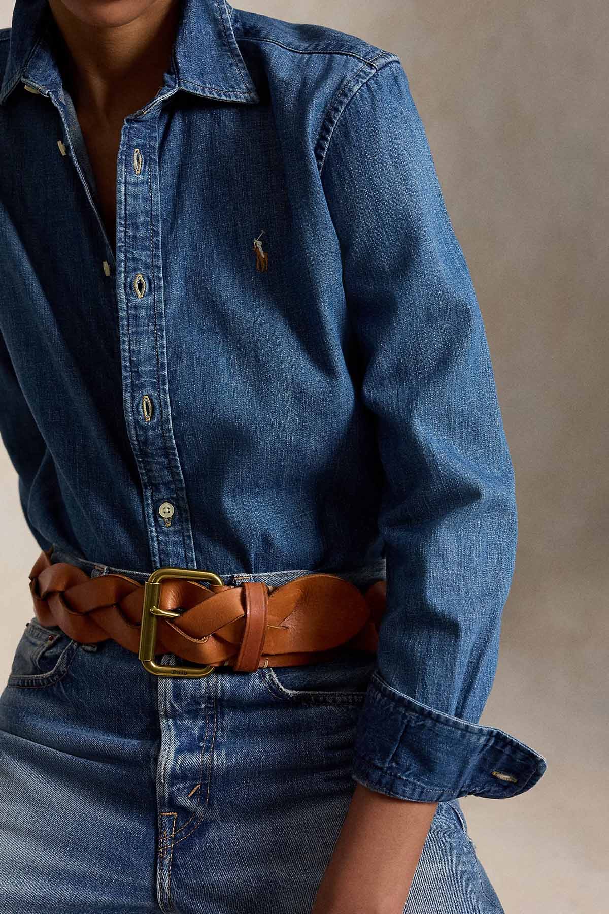 Polo Ralph Lauren Custom Fit Denim Gömlek