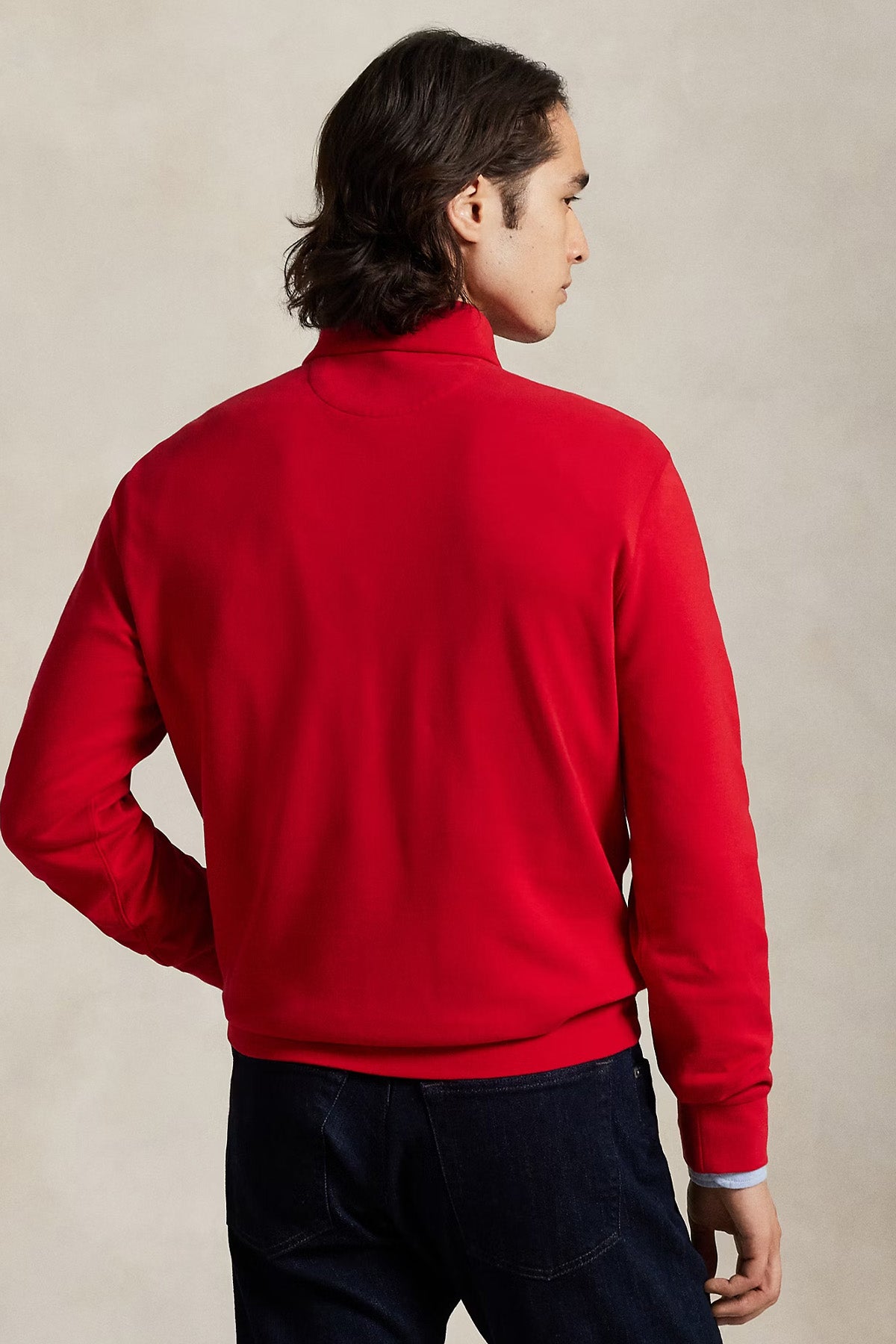 Polo Ralph Lauren Perkins Yaka Yarım Fermuarlı Sweatshirt