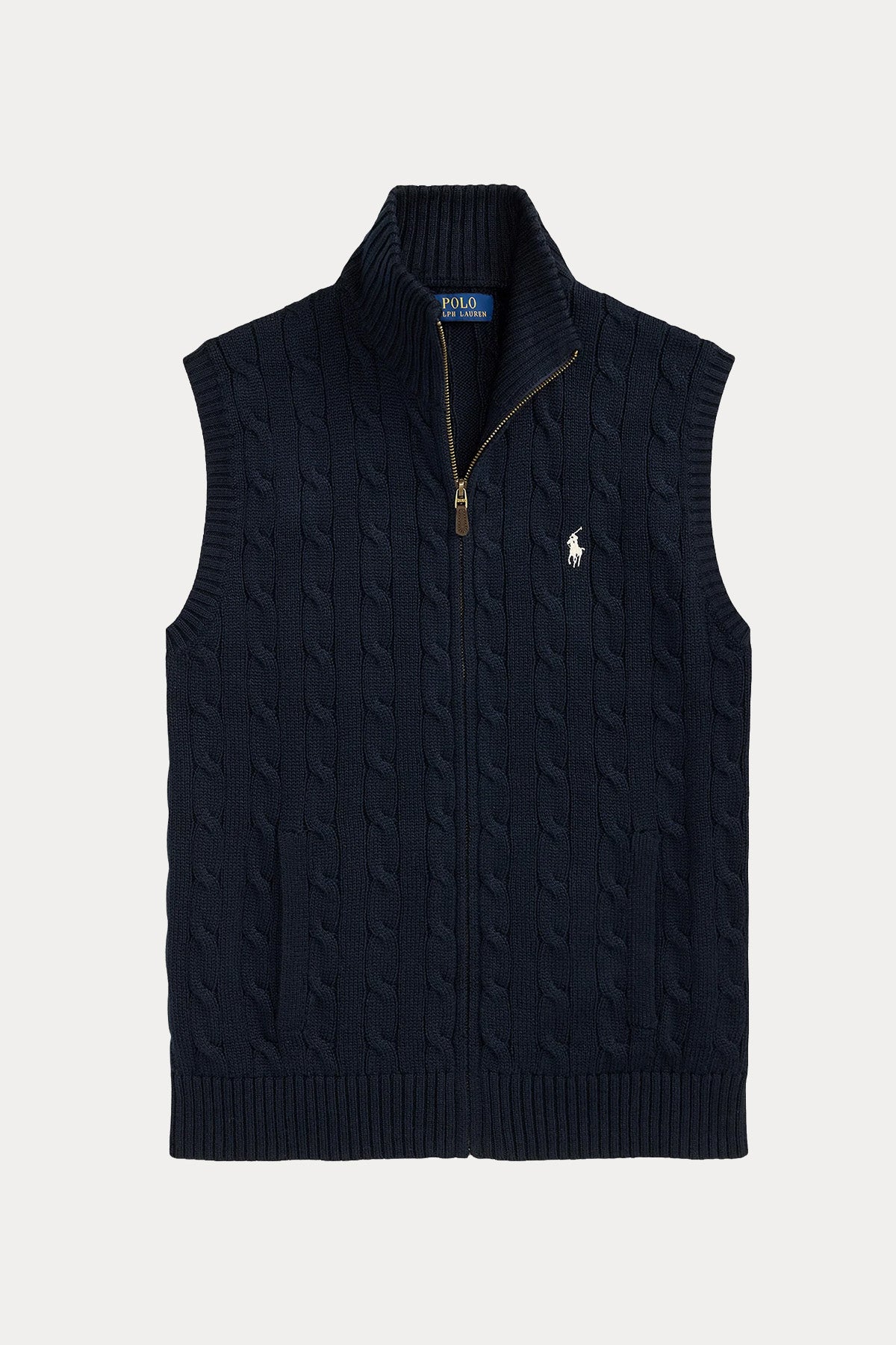 Polo Ralph Lauren Relaxed Fit Saç Örgü Triko Ceket
