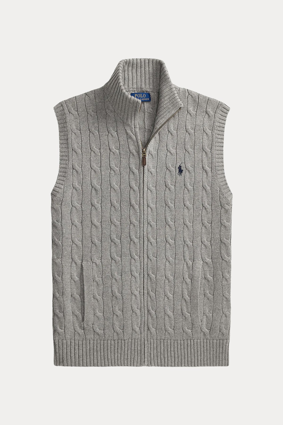 Polo Ralph Lauren Relaxed Fit Saç Örgü Triko Ceket