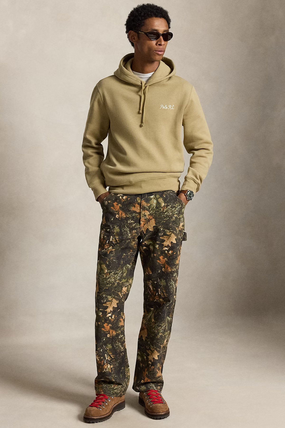 Polo Ralph Lauren Polo Bear Şardonlu Kapüşonlu Sweatshirt