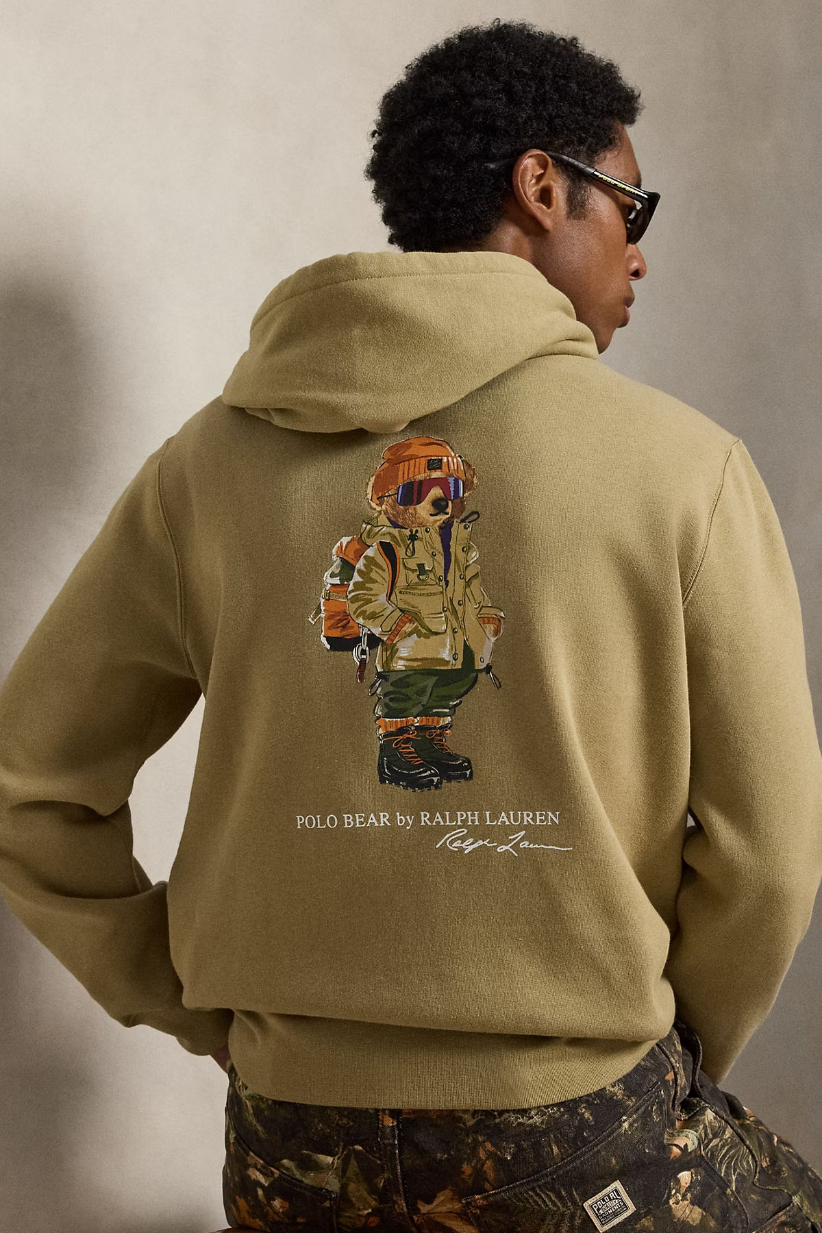 Polo Ralph Lauren Polo Bear Şardonlu Kapüşonlu Sweatshirt