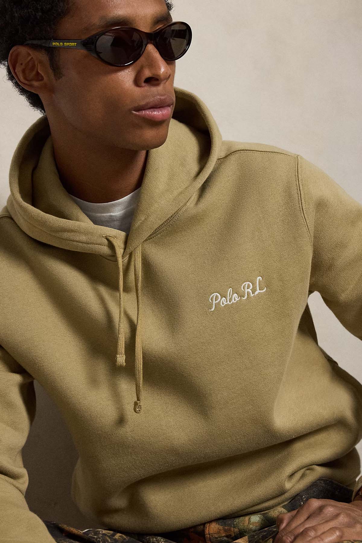 Polo Ralph Lauren Polo Bear Şardonlu Kapüşonlu Sweatshirt