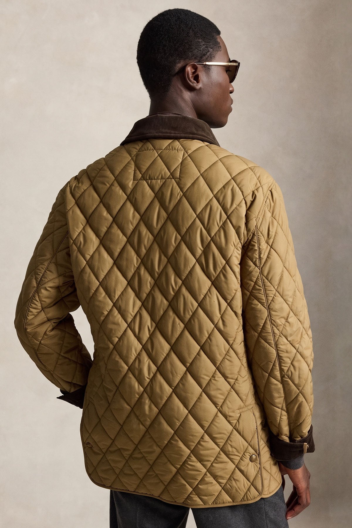 Polo Ralph Lauren Relaxed Fit Kapitone Desenli Mont Ceket