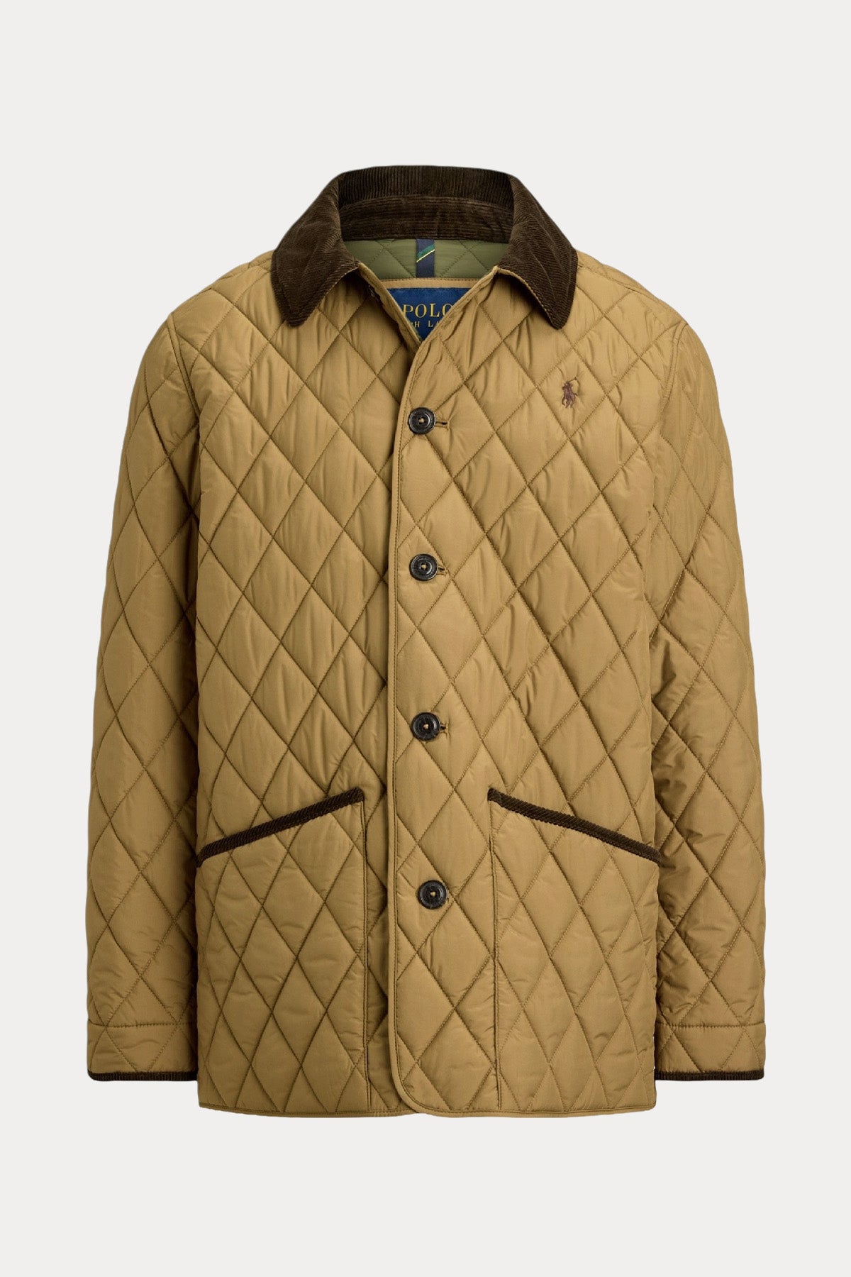 Polo Ralph Lauren Relaxed Fit Kapitone Desenli Mont Ceket