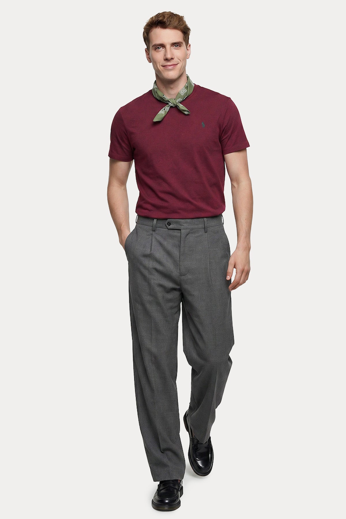 Polo Ralph Lauren Custom Slim Fit Yuvarlak Yaka T-shirt