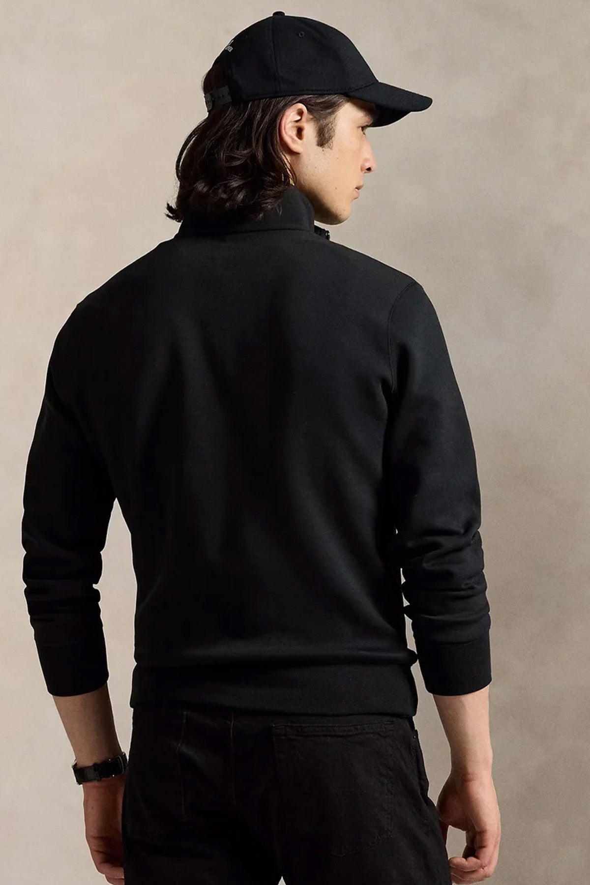 Polo Ralph Lauren Dik Yaka Yarım Fermuarlı Sweatshirt