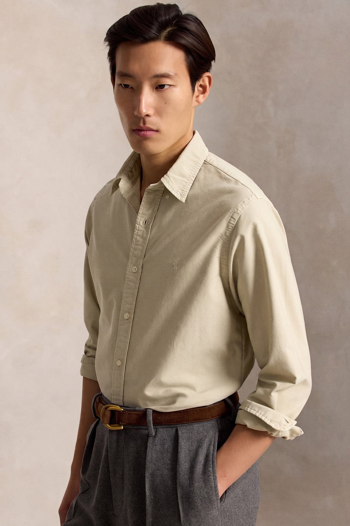 Polo Ralph Lauren Custom Fit Oxford Gömlek