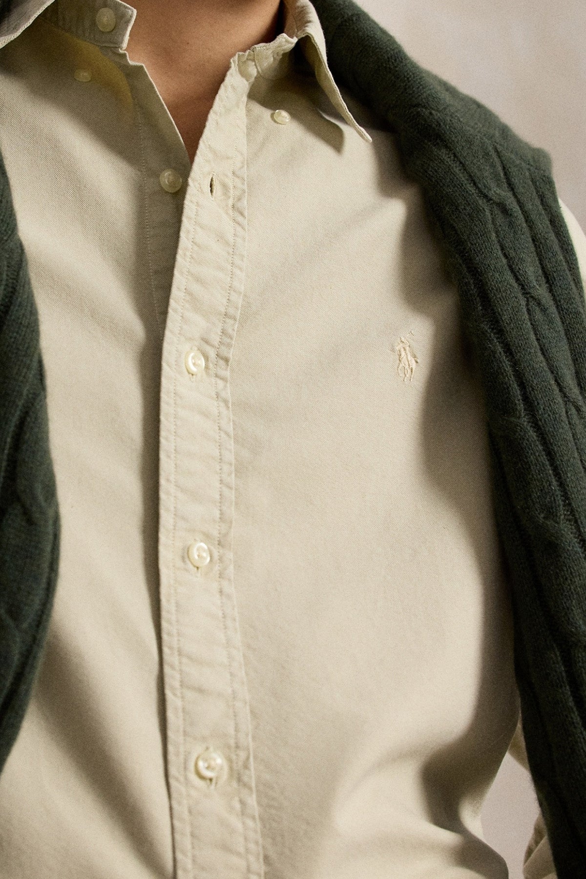 Polo Ralph Lauren Custom Fit Oxford Gömlek