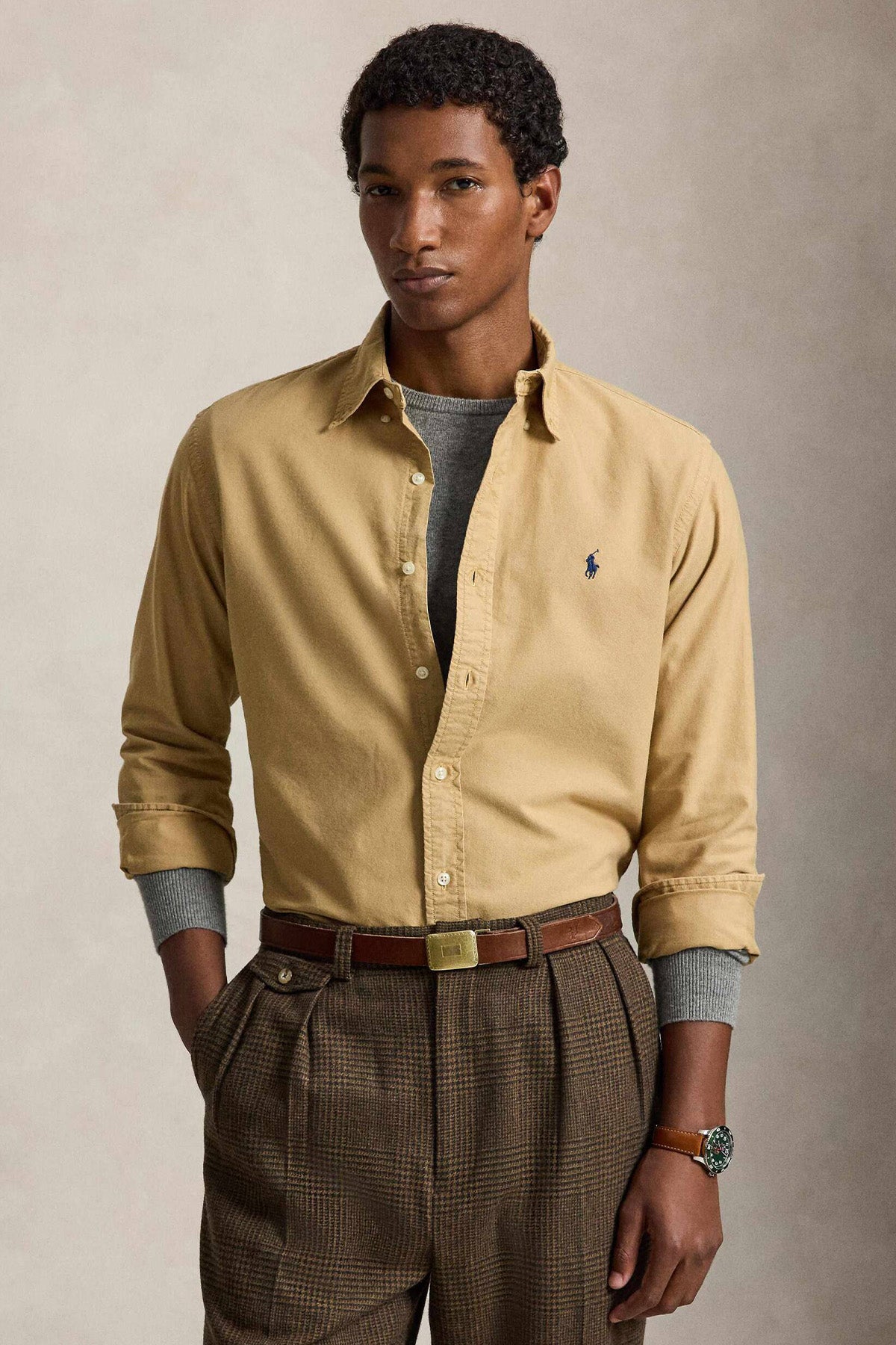 Polo Ralph Lauren Custom Fit Oxford Gömlek