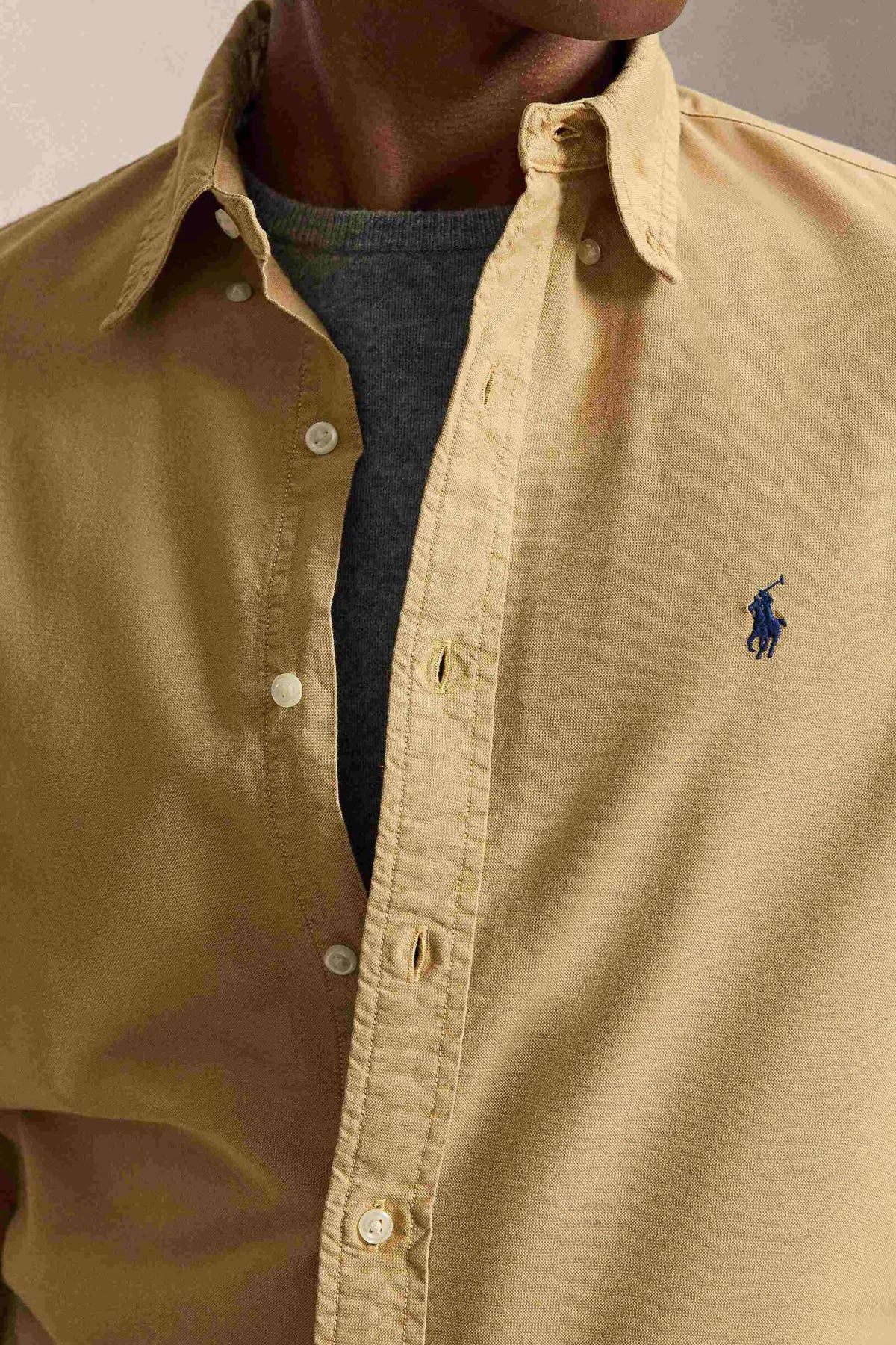 Polo Ralph Lauren Custom Fit Oxford Gömlek