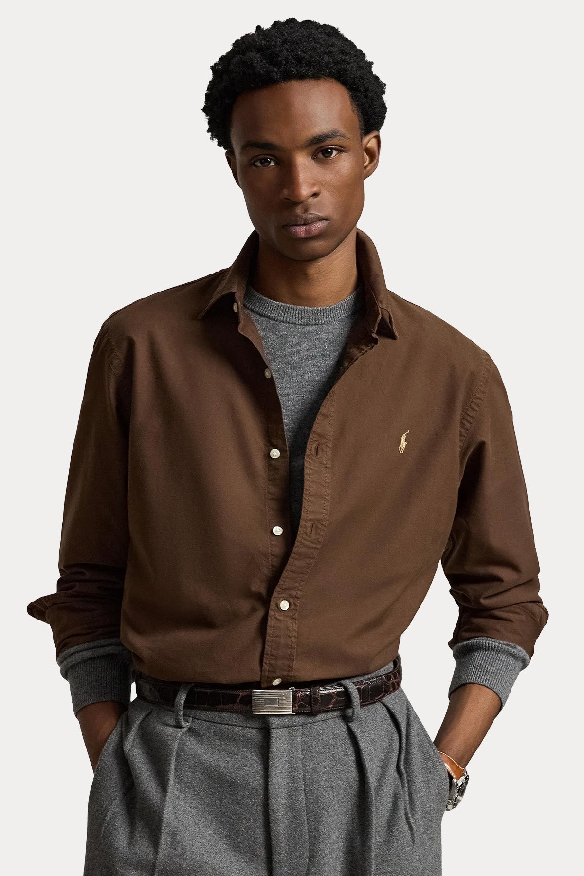 Polo Ralph Lauren Custom Fit Oxford Gömlek