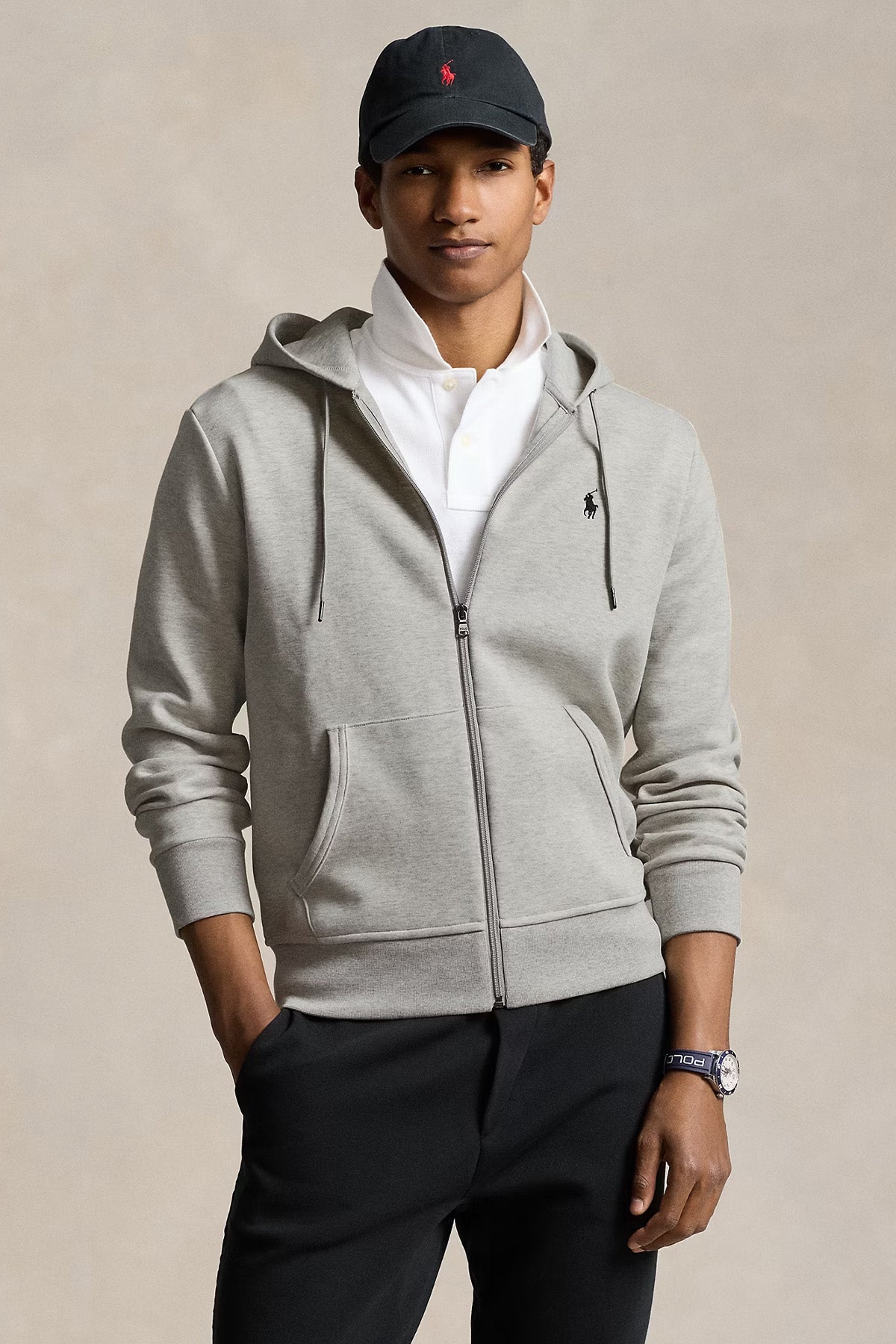 Polo Ralph Lauren Fermuarlı Kapüşonlu Sweatshirt Ceket