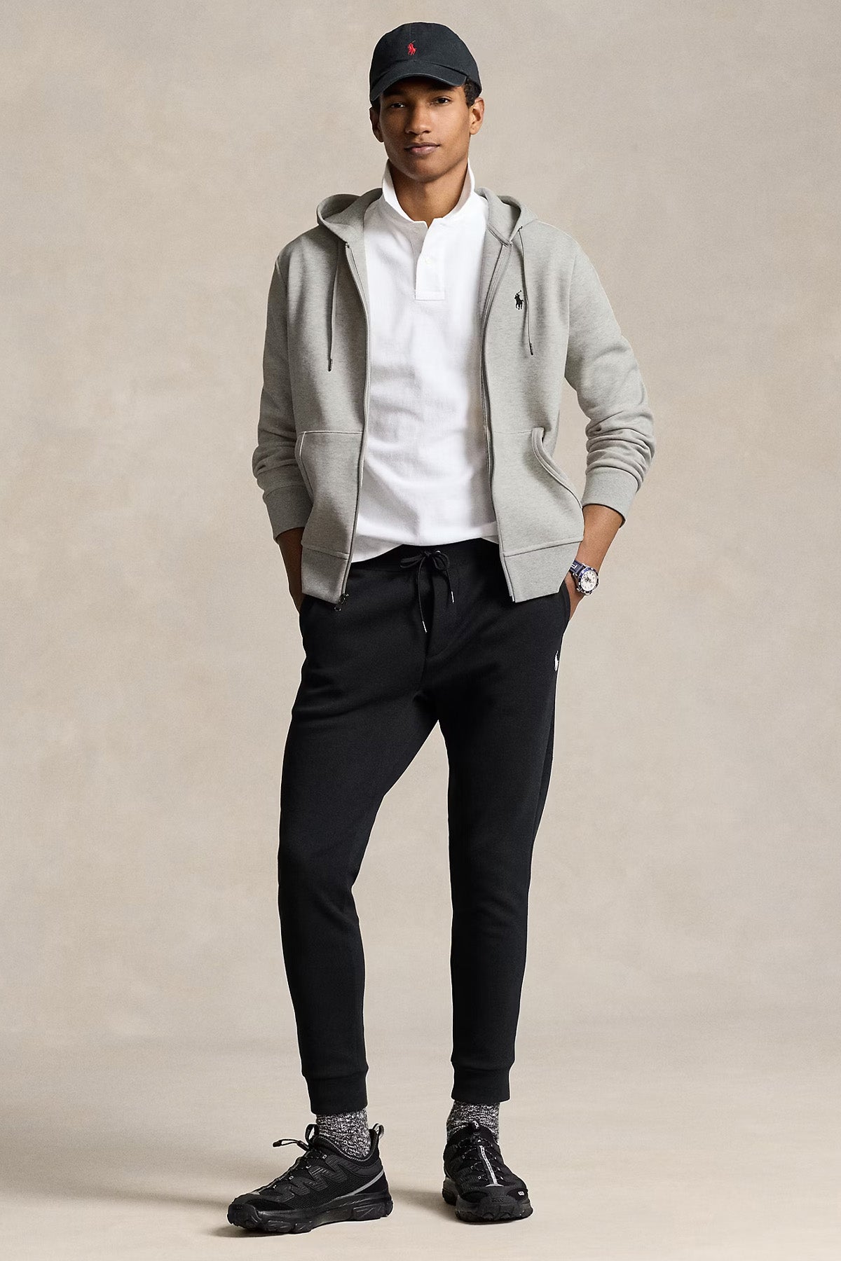 Polo Ralph Lauren Fermuarlı Kapüşonlu Sweatshirt Ceket
