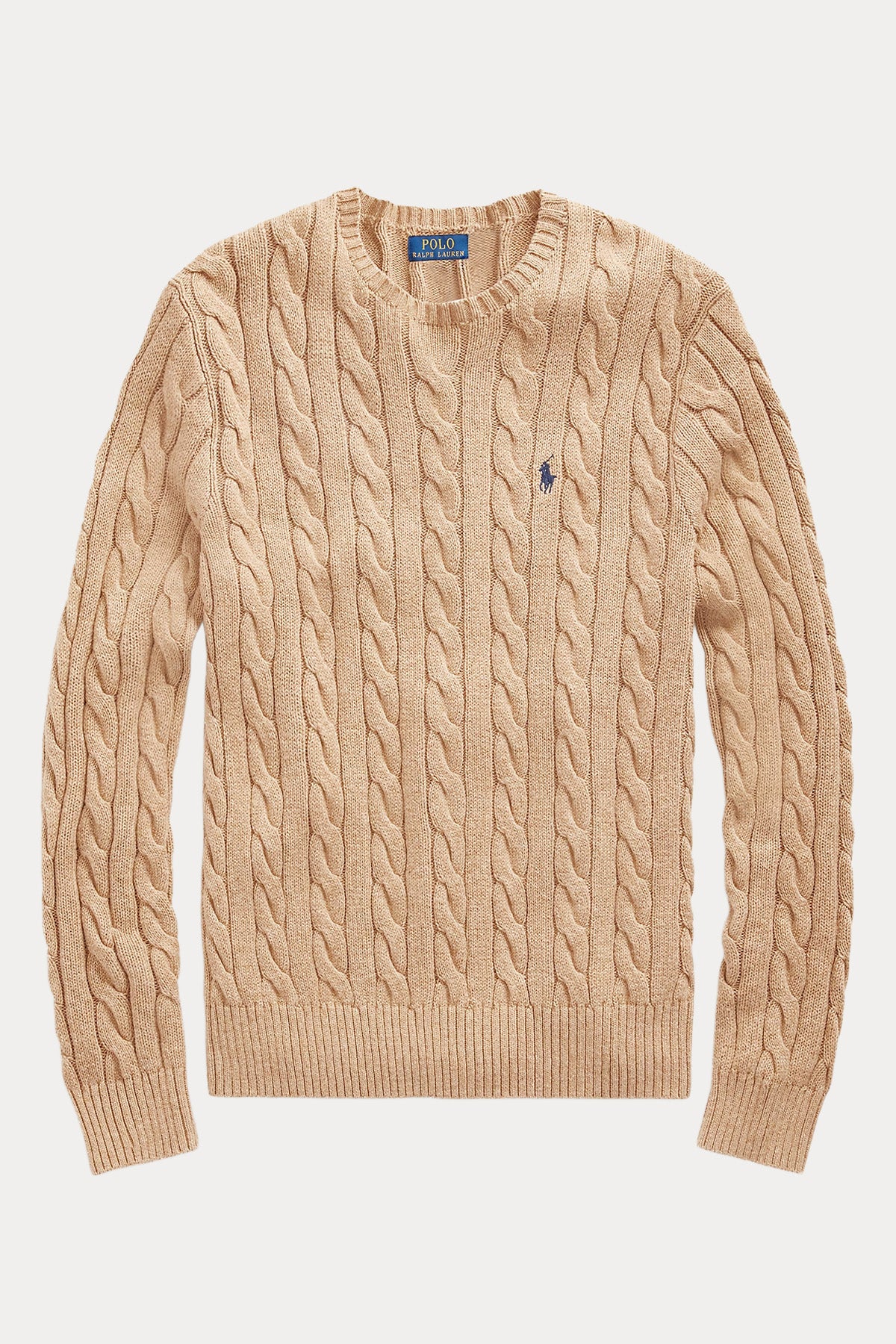 Polo Ralph Lauren Yuvarlak Yaka Saç Örgü Triko