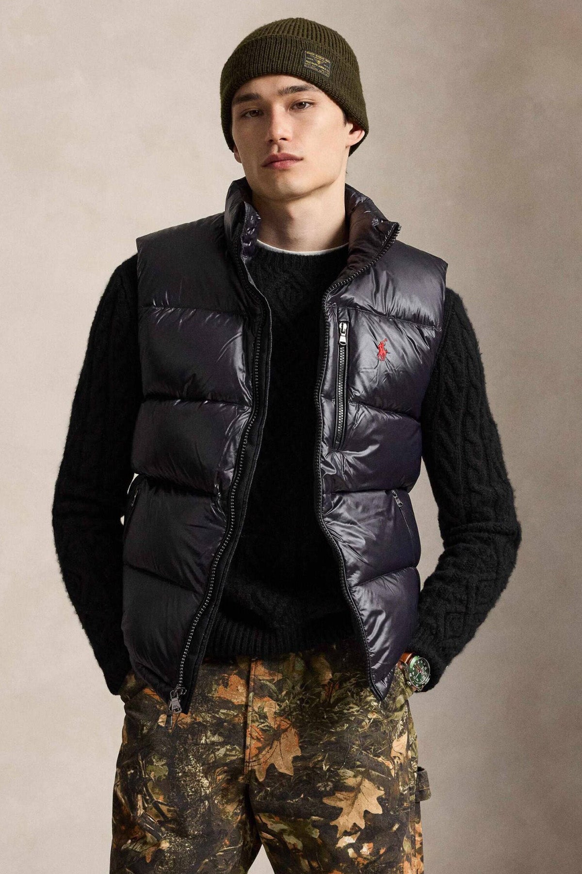 Polo Ralph Lauren Dik Yaka Puffer Yelek