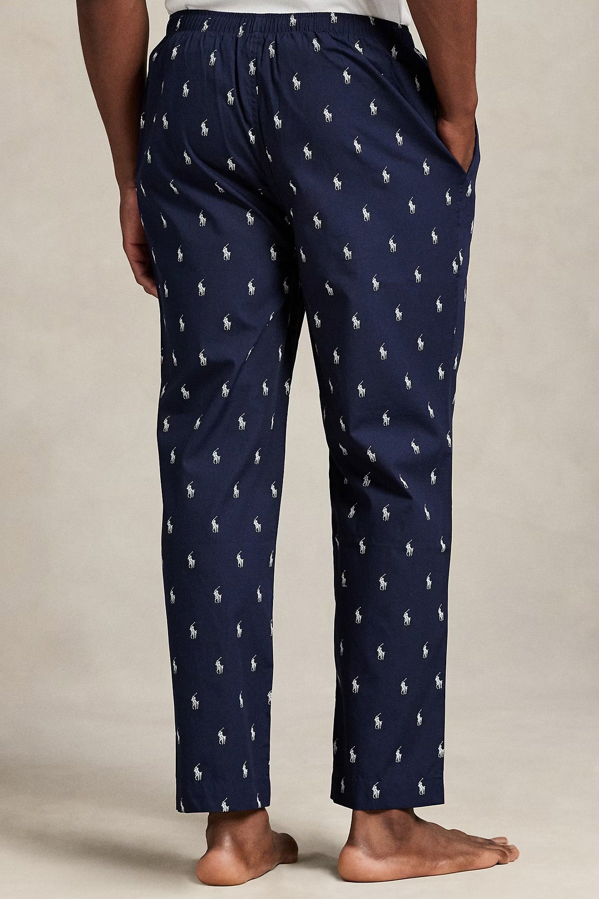 Polo Ralph Lauren Beli Lastikli Pony Logolu Pijama Altı