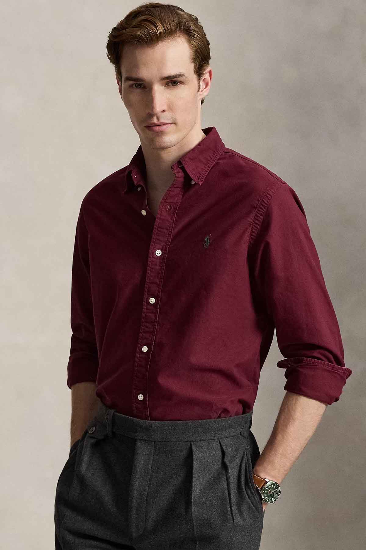 Polo Ralph Lauren Custom Fit Oxford Gömlek