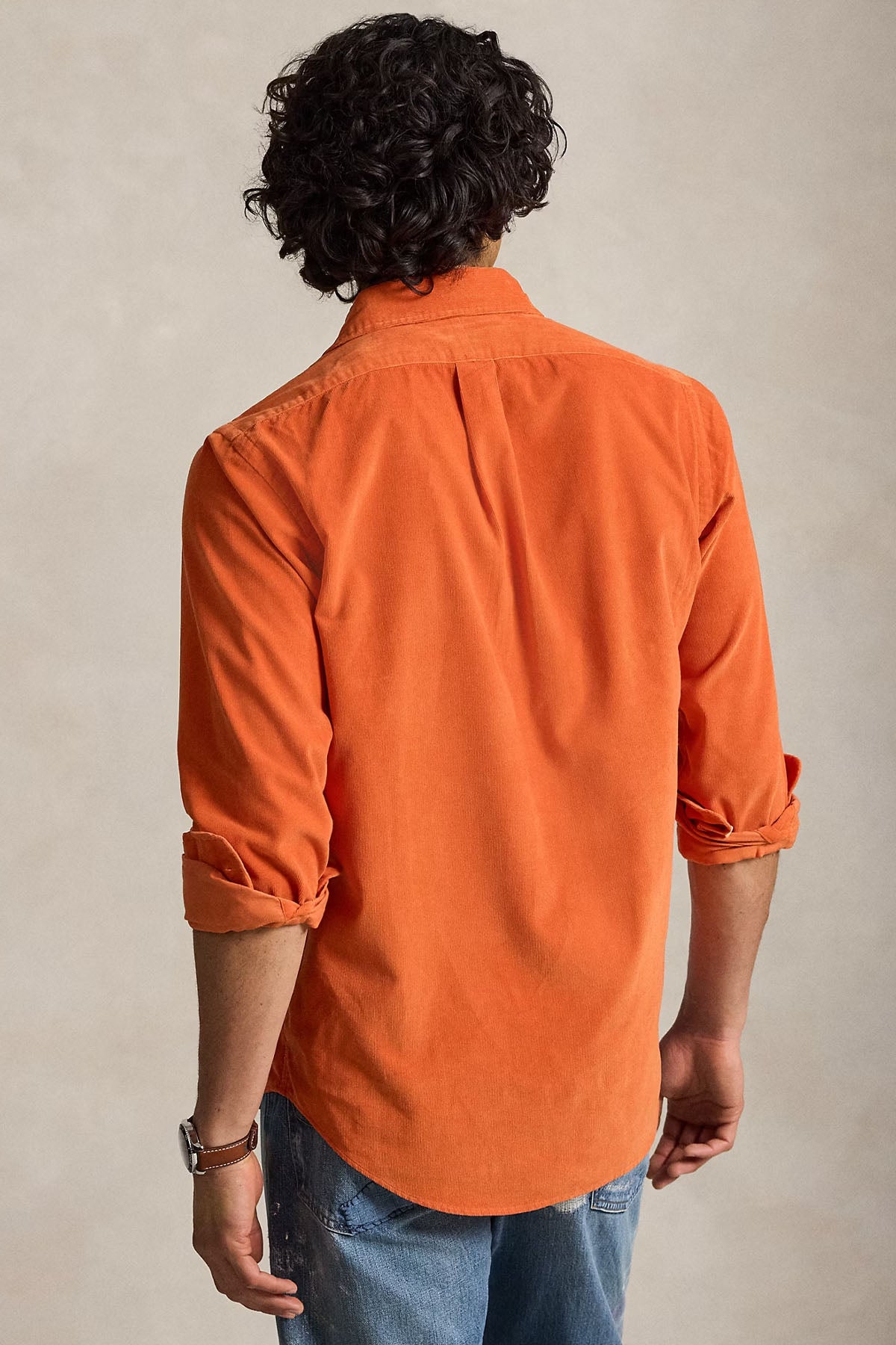 Polo Ralph Lauren Custom Fit Fitilli Kadife Gömlek