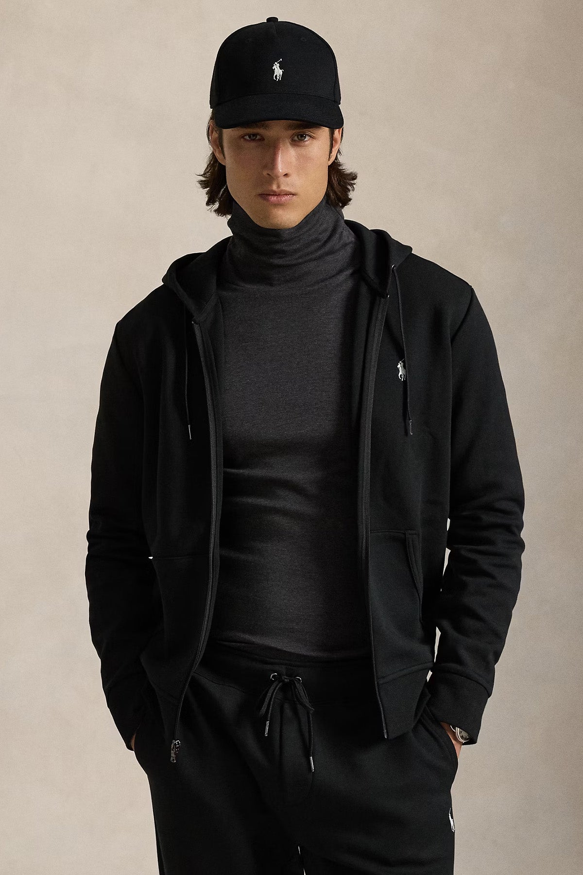 Polo Ralph Lauren Fermuarlı Kapüşonlu Sweatshirt Ceket