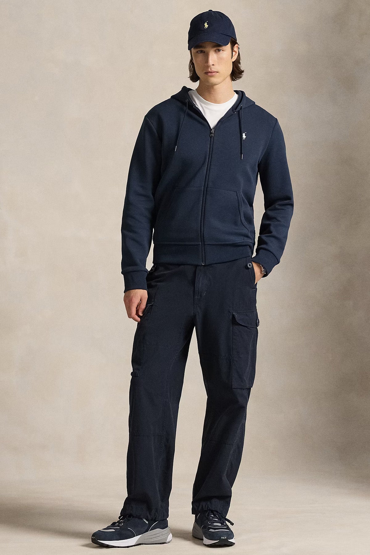 Polo Ralph Lauren Fermuarlı Kapüşonlu Sweatshirt Ceket
