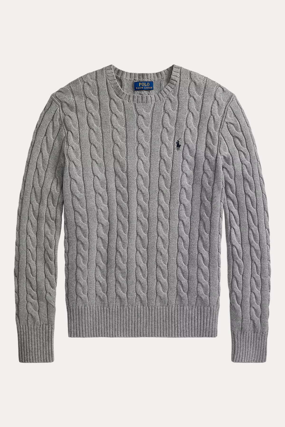 Polo Ralph Lauren Yuvarlak Yaka Saç Örgü Triko