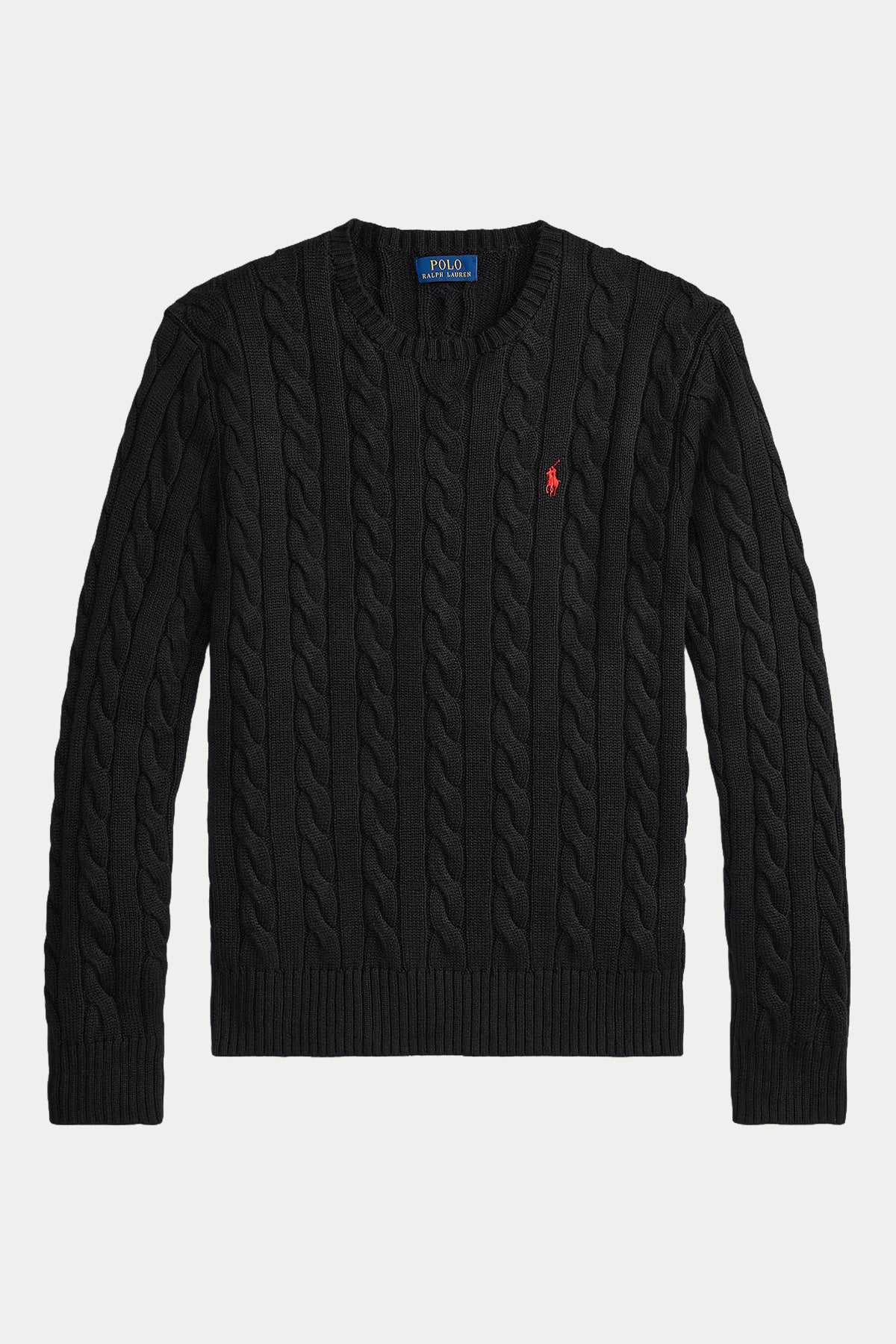 Polo Ralph Lauren Yuvarlak Yaka Saç Örgü Triko