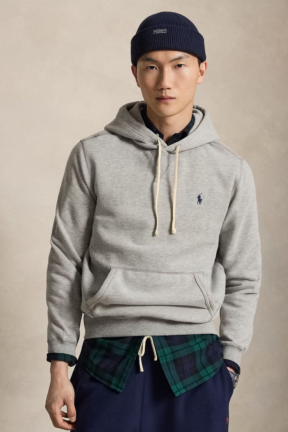 Polo Ralph Lauren Şardonlu Kapüşonlu Sweatshirt
