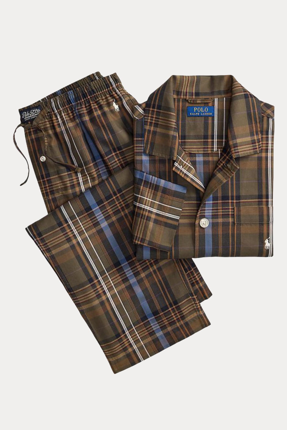 Polo Ralph Lauren Regular Fit Ekose Desenli Pijama Takımı