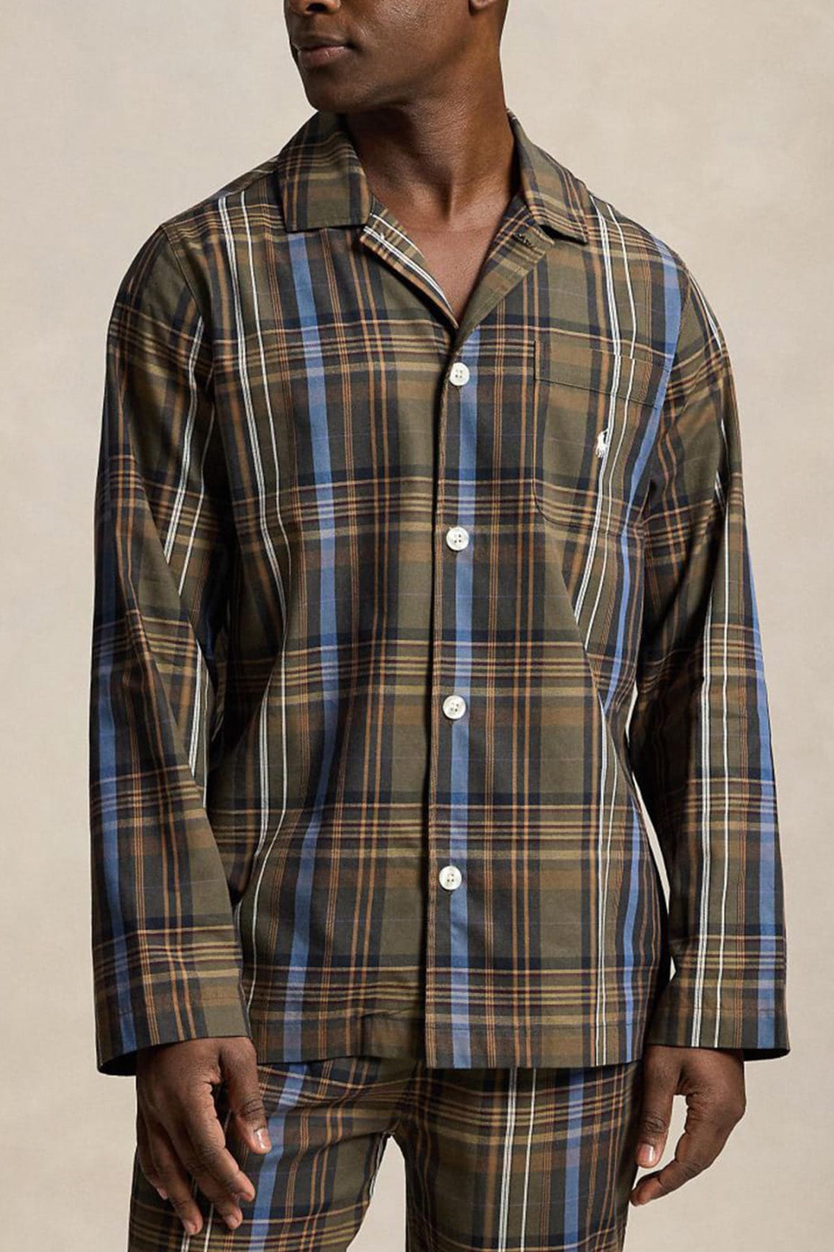 Polo Ralph Lauren Regular Fit Ekose Desenli Pijama Takımı
