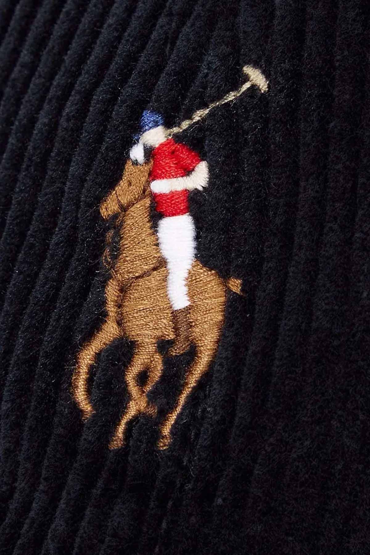 Polo Ralph Lauren Logolu Fitilli Kadife Şapka