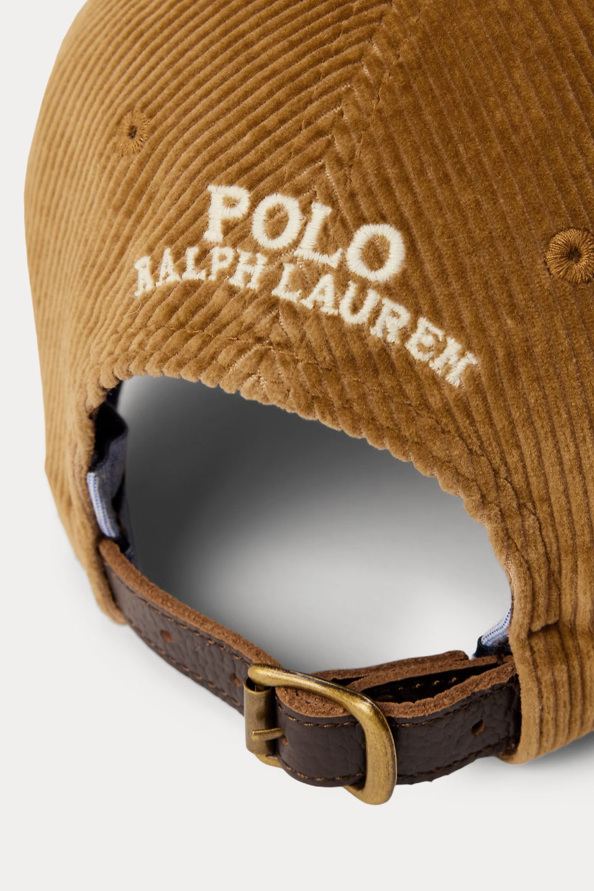 Polo Ralph Lauren Logolu Fitilli Kadife Şapka
