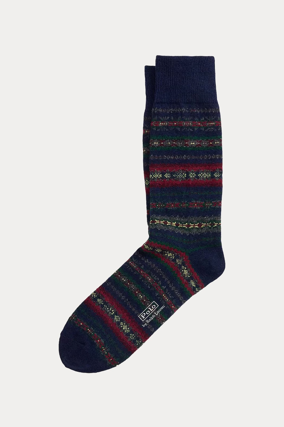 Polo Ralph Lauren Fair Isle Desenli Yün Çorap