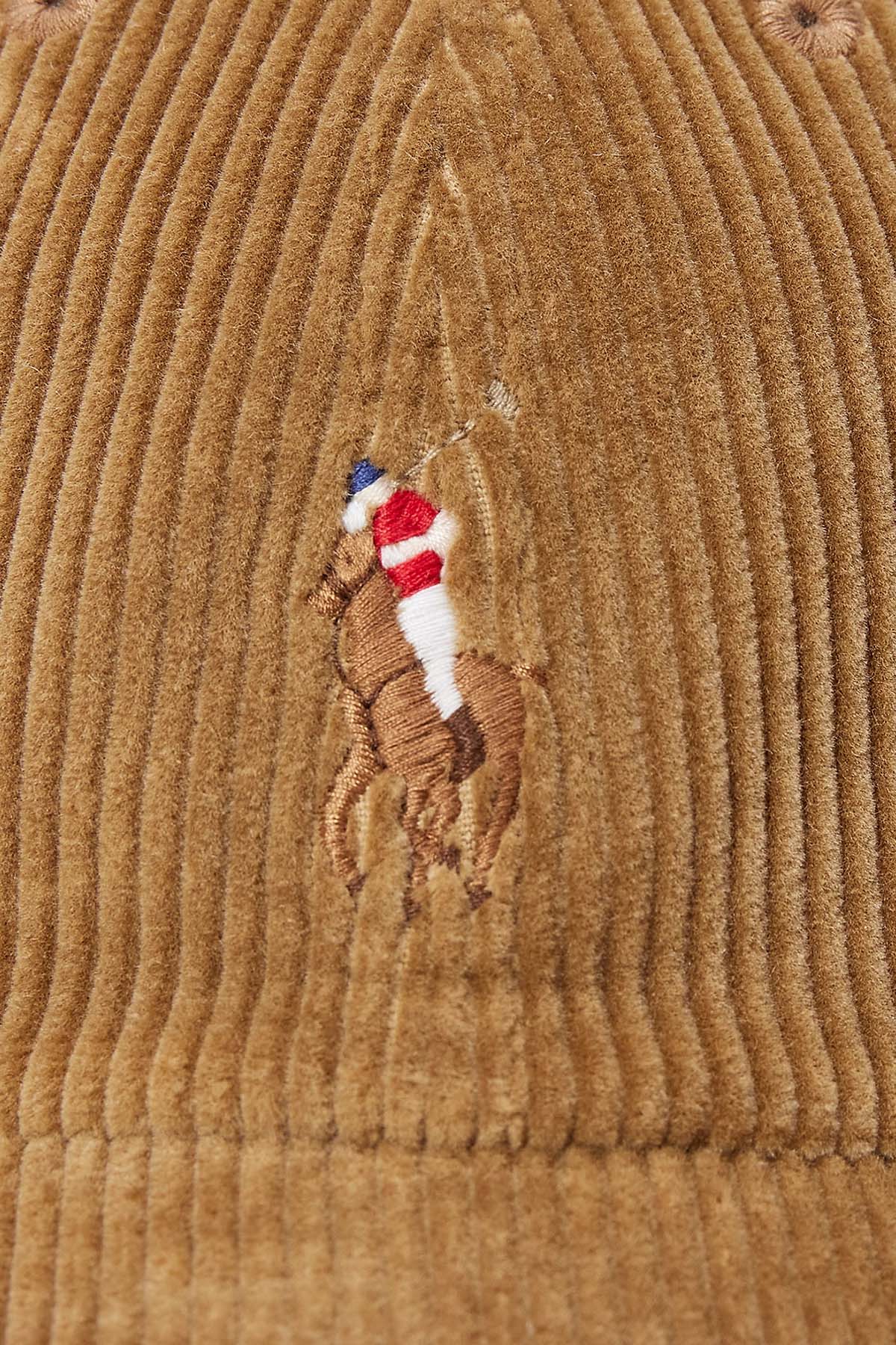 Polo Ralph Lauren Logolu Fitilli Kadife Şapka
