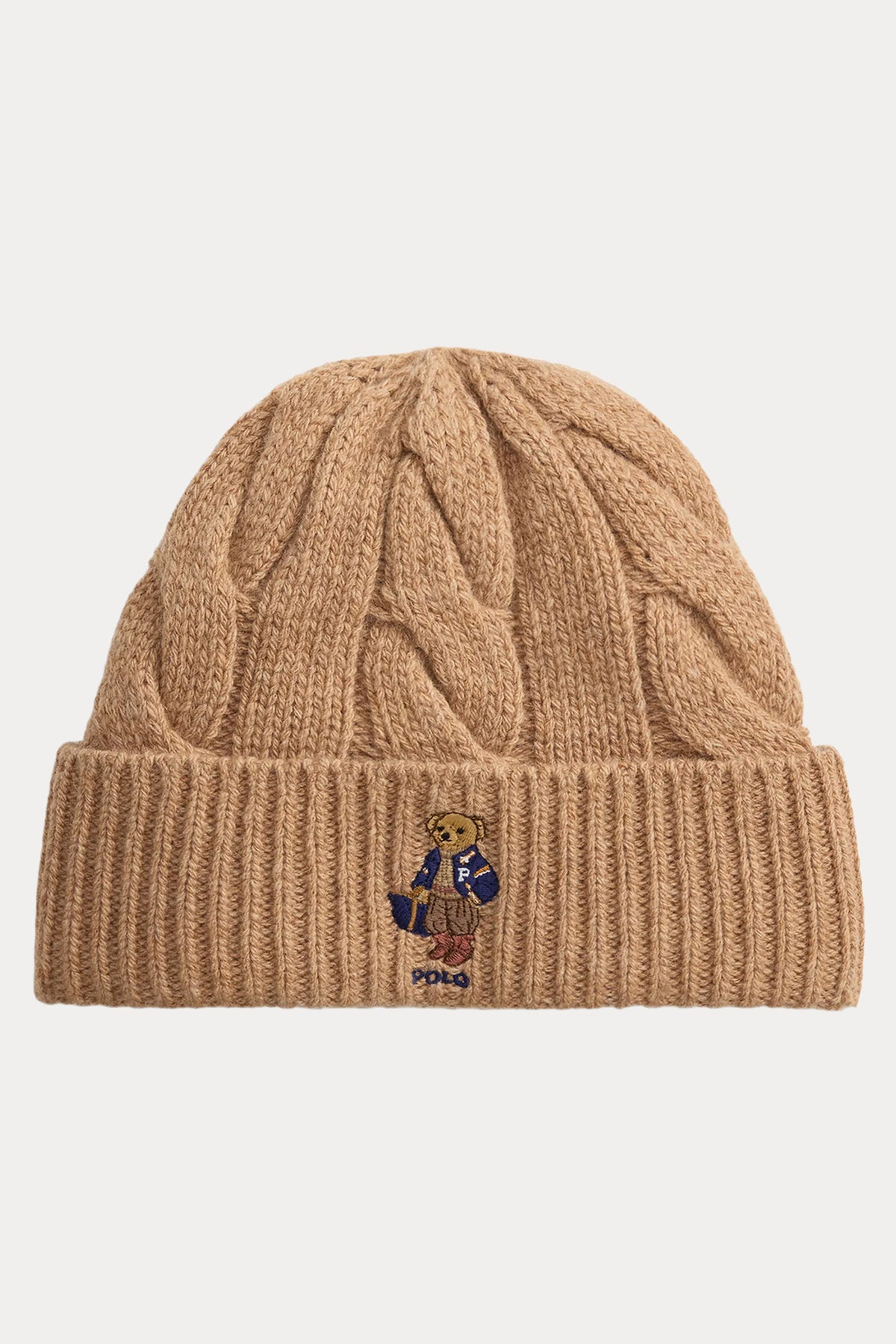 Polo Ralph Lauren Polo Bear Saç Örgü Yün Bere