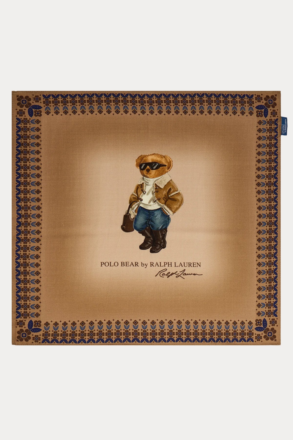 Polo Ralph Lauren Polo Bear Desenli Yün Fular