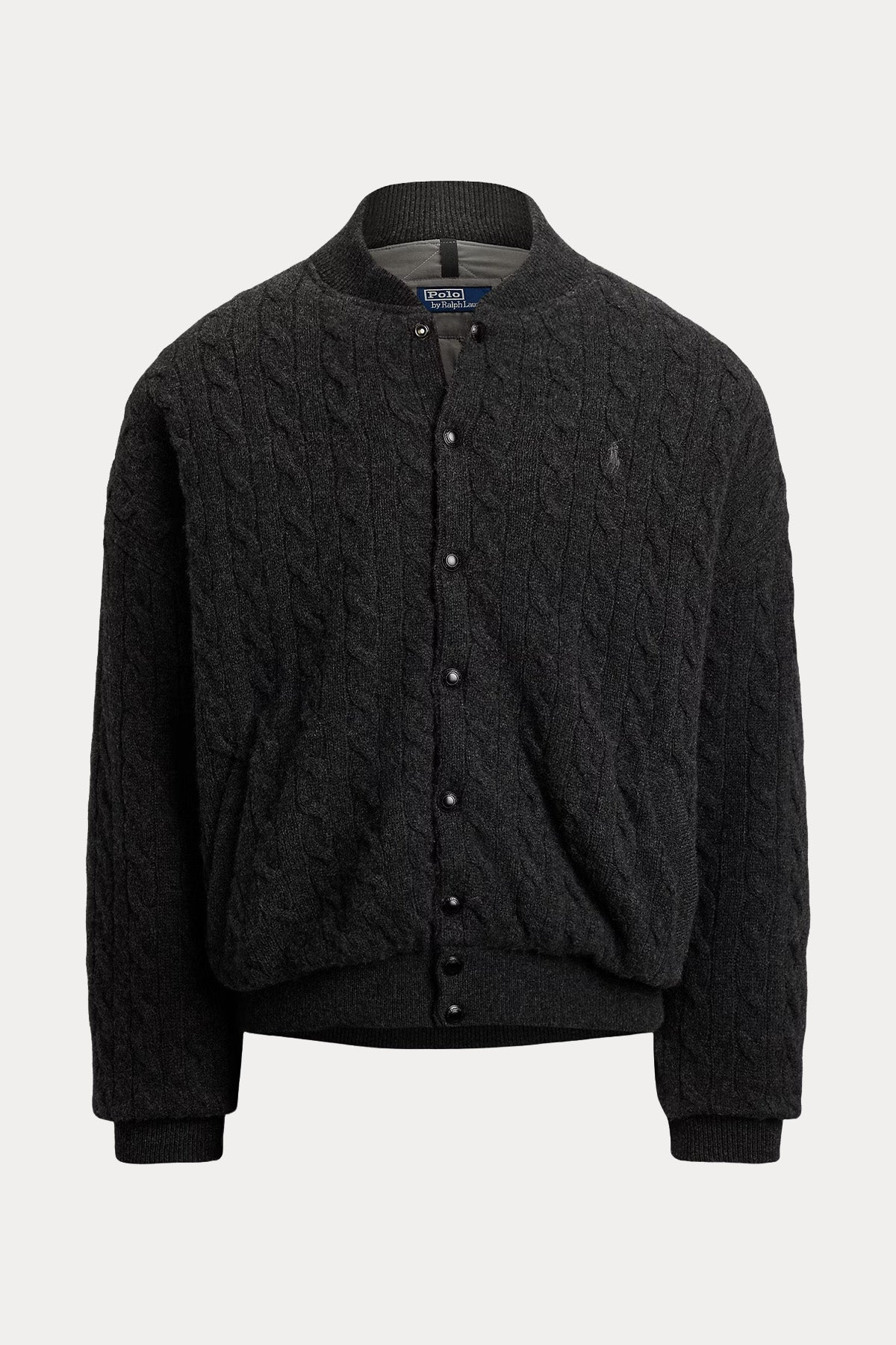 Polo Ralph Lauren Relaxed Fit Kaşmir Saç Örgü Yün Ceket