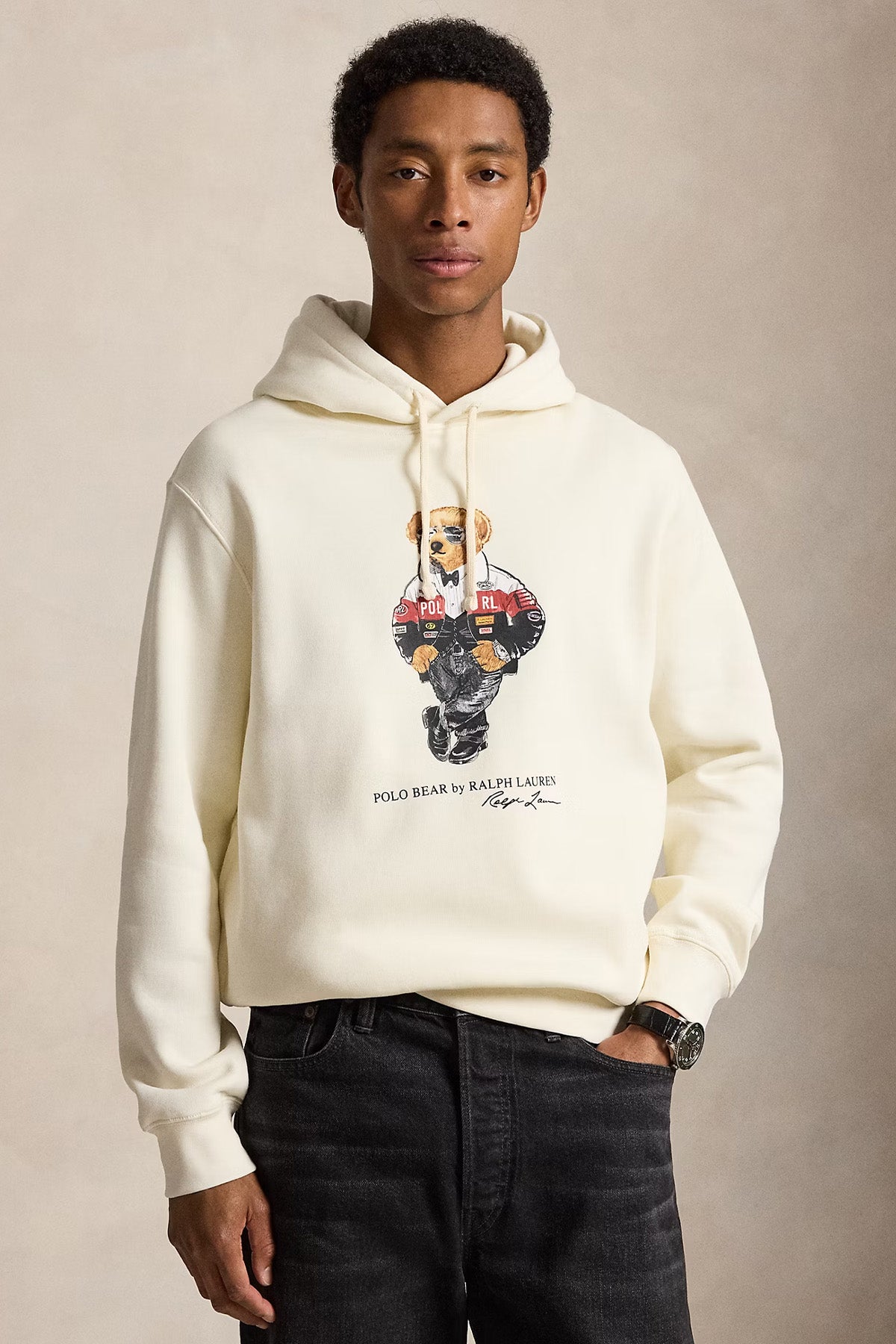 Polo Ralph Lauren Polo Bear Kapüşonlu Şardonlu Sweatshirt