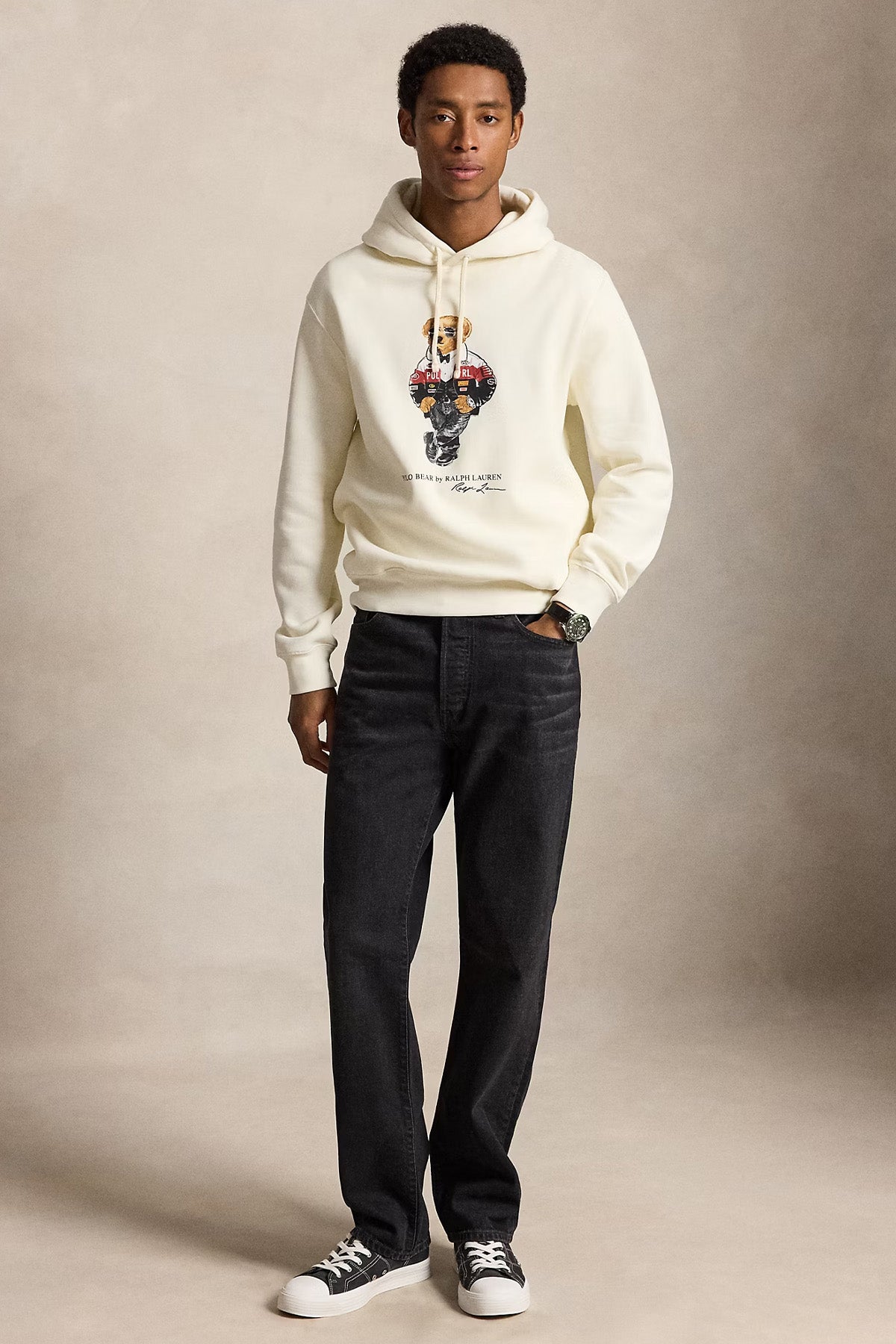 Polo Ralph Lauren Polo Bear Kapüşonlu Şardonlu Sweatshirt