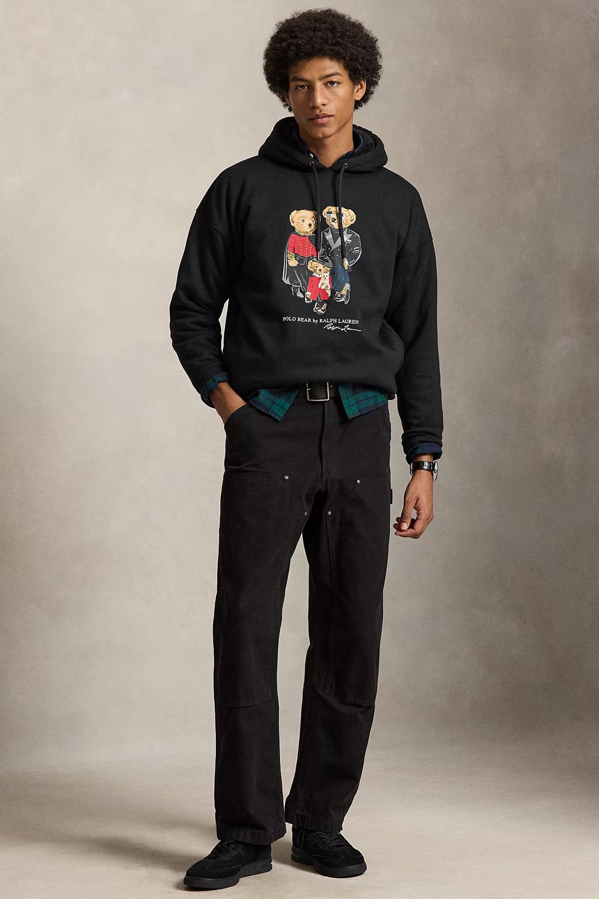 Polo Ralph Lauren Relaxed Fit Polo Bear İçi Polarlı Sweatshirt