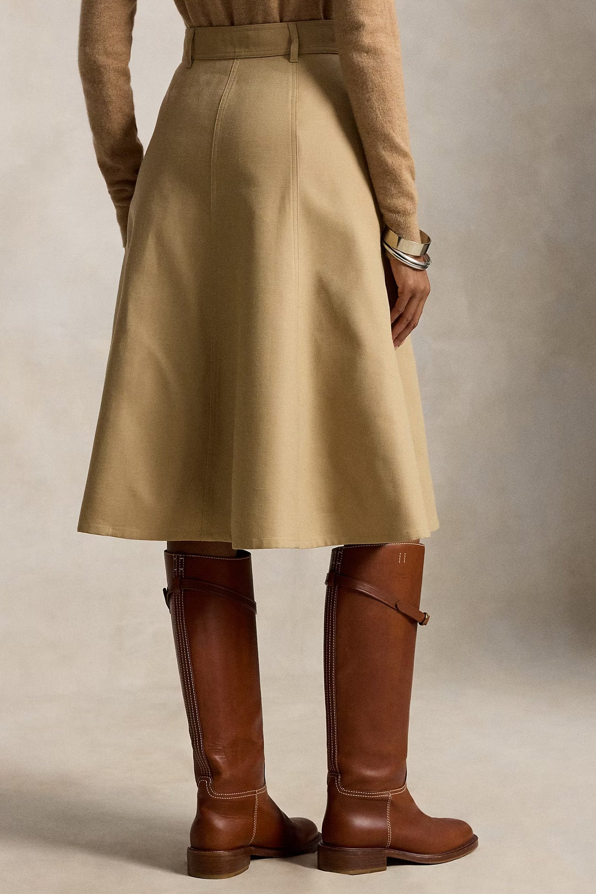 Polo Ralph Lauren Midi Yün Etek