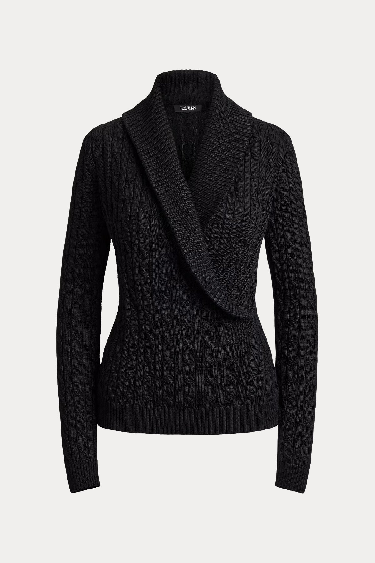 Polo Ralph Lauren Relaxed Fit Kruvaze Saç Örgü Triko