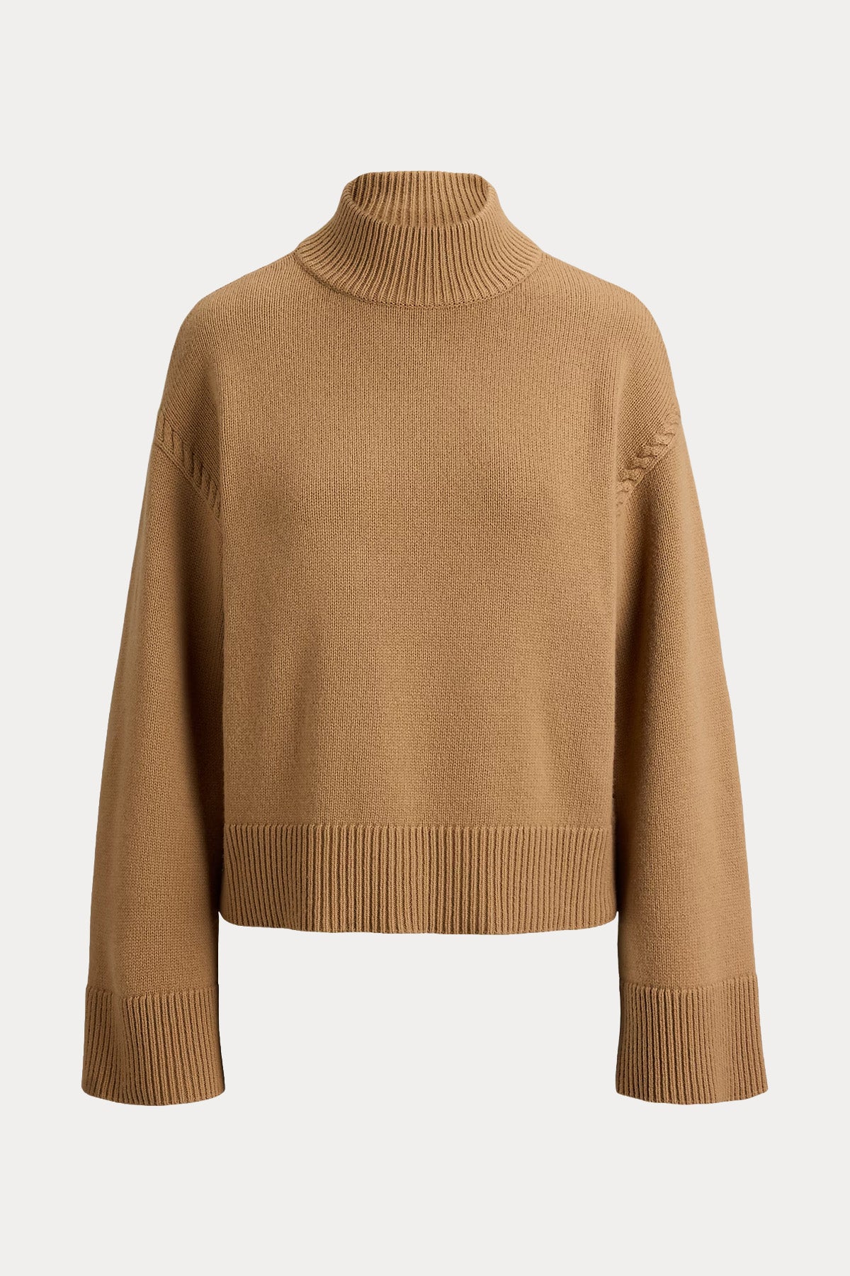 Polo Ralph Lauren Relaxed Fit Yarım Balıkçı Yaka Örgü Yün Triko