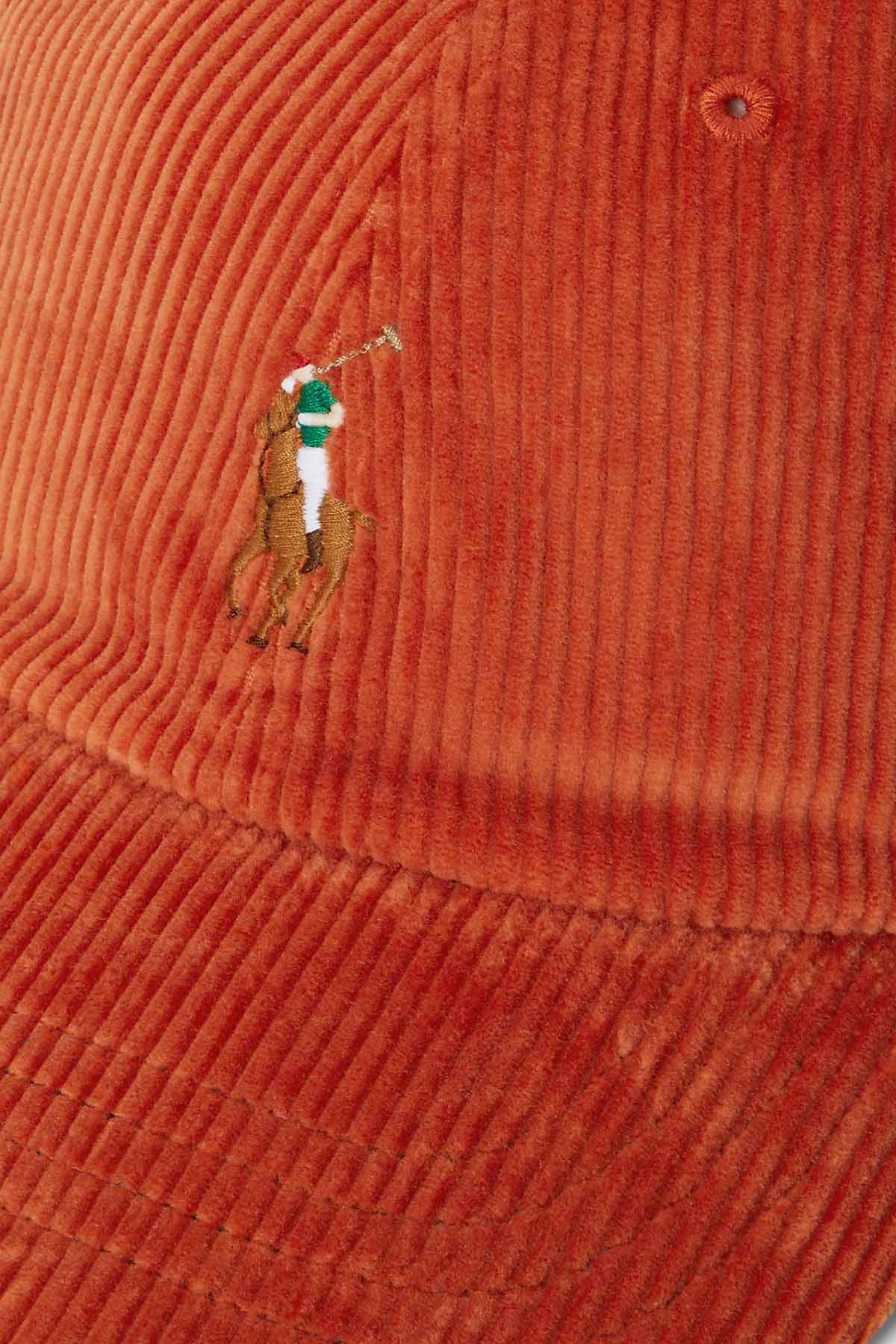 Polo Ralph Lauren Logolu Fitilli Kadife Şapka