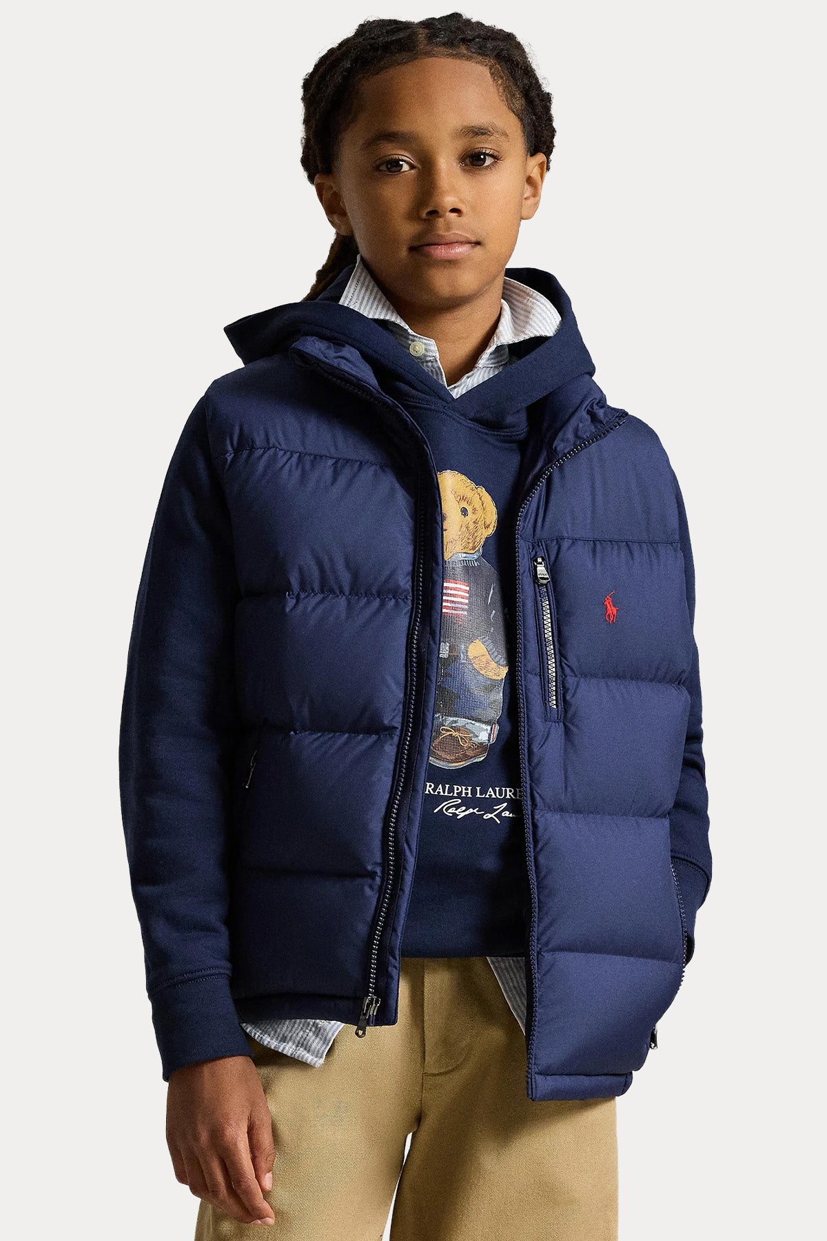Polo Ralph Lauren Kids S-M Beden Unisex Çocuk Puffer Yelek